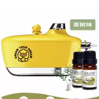 喷雾净化小黄鸭加湿器迷你香薰家用小夜灯静音bduck办公室卧室|小鸭子款+1瓶精油(茶树味)