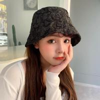 韩版褶皱渔夫帽子女夏季防晒轻便太阳帽泡泡潮水桶帽百搭遮脸小众