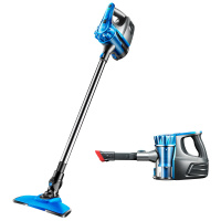 无线吸尘器家用手持式超静音小型车载强力大吸力功率无绳机|天蓝色