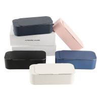 首饰手表清洗机家用电动小型清洗器清洗机超声波洗眼镜机|蓝色[插电的]1台