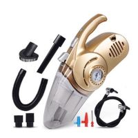 车载吸尘器充气泵强力大功率吸力多功能车内家车两用大功率四合一|一代普通款[四合一]吸尘器 蓝标款