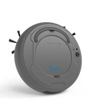 充电式智能迷你扫地机器人无线一体机吸尘器扫吸拖超薄家用全自动|大号扫吸拖一体灰(26CM)