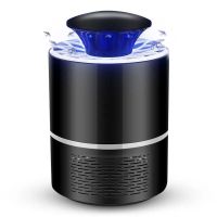 灭蚊灯静音物理光催化家用卧室驱蚊神器无辐射德国usb孕妇婴儿电|[黑色升级版大风力]2000转速