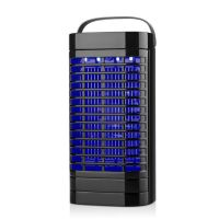 孕妇捕蚊防家用卧室内静音灭蚊灯无辐射灭蝇灯婴儿驱蚊神器一扫光|电击式+吸入式灭蚊灯黑色[黑科技]