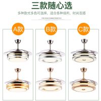 风扇灯遥控吊扇灯上门风扇吊灯安装变频led客厅餐厅卧室隐形静音