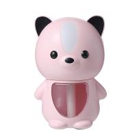 加湿器创意加湿器便携新款迷你可充电净化器车载空气usb喷雾|大头熊加湿器粉色