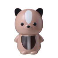 加湿器创意加湿器便携新款迷你可充电净化器车载空气usb喷雾|大头熊加湿器棕色