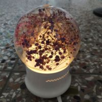 永生花空气卧室办公婴儿香薰机加湿器家用静音迷你大容量空调孕妇|满天星紫色爱恋+20ML精油