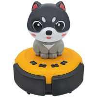 学生蓝牙清洁器迪士尼便携式充电迷你清洁机玩具桌面吸尘器|88601哈士奇扫地机