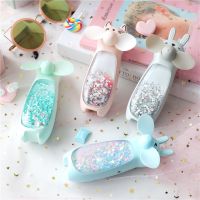 手持迷你小猫咪风扇电风扇流沙可充电学生便携随身usb风扇少女心