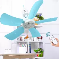 小吊扇床上小型迷你微风扇宿舍学生吊扇蚊帐家用大风力静音电风扇