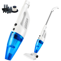 地毯式吸尘器家用小型强力手持式除螨工厂直销大功率吸狗毛|蓝色+9件套+滤芯