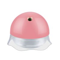 卧室孕妇迷你车载卡通家用静音jsq学生创意加湿器婴儿可爱usb小型|粉红色 水母加湿器