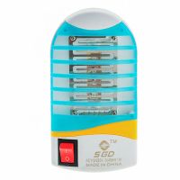 物理驱蚊器灭蚊神器捕家用室内卧室静音插电捉蚊虫蚊子婴儿灭蚊灯|黄色 2个装