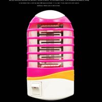 物理驱蚊器灭蚊神器捕家用室内卧室静音插电捉蚊虫蚊子婴儿灭蚊灯|玫红色 1个装