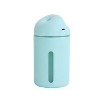 保湿脸部机车载净化补水喷雾加湿器家用卧室静音香薰夜光香熏灯|林水蓝 香薰版精油2瓶+棉棒2根