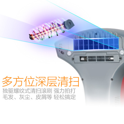 除螨仪家用小型床铺床上除螨虫吸尘器紫外线杀菌机zb401g