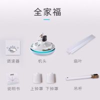 吊扇家用客厅电风扇工业吊式电风扇餐厅静音三叶大风力铁叶