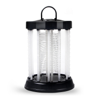 用电蚊灯灭蚊灯捕蚊器紫光led电击孕妇婴儿家无辐射灭蚊器|大号黑色蚊灯[配清洁刷]