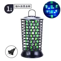 led防蚊灯电子诱蚊杀蚊子神器电击灭蚊灯婴儿驱蚊器户外家用室内|升级黑金刚[插头款]新品