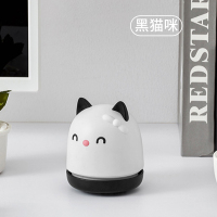 桌面吸尘器学生清洁器充电迷你usb儿童电动铅笔书桌电脑键盘笔记本桌上清理自动小型微型便携神|黑白喵★550mAh清洁神器