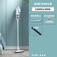 大功率猫狗毛手持式车载强力无线超静音家用小型大吸力吸尘器|蓝色基础款