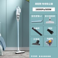 大功率猫狗毛手持式车载强力无线超静音家用小型大吸力吸尘器|白蓝+沙发刷+除螨刷