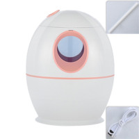 空气香薰办公室家用静音大容量雾量婴儿喷雾净化孕妇加湿器|粉色小新+1根棉棒送数据线