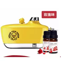 bduck香薰家用小黄鸭加湿器迷你办公室卧室喷雾净化小夜灯静音|小鸭子款+1瓶精油(玫瑰味)