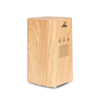 桌面空气净化器迷你家用卧室甲醛小型内除烟味二手烟吸办公室|木纹款