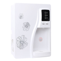 管线机净水器饮水机冷热型加热器厂家家用超薄壁挂式|YJ-02高配(幼儿园55度) 冰温热