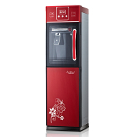 桶装水办公室制冷冷热两用制热加热家用立式全自动智能新款饮水机|如意红如意红 温热