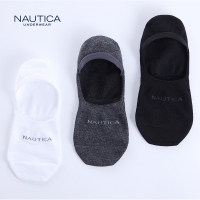 [三双装]诺帝卡NAUTICA UNDERWEAR男士隐形船袜