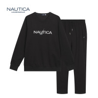 诺帝卡NauticaUnderwear男士舒适棉质保暖可外穿长袖圆领家居服