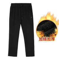 Nautica Underwear休闲裤男士加绒加厚秋冬保暖卫裤