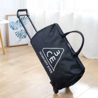 新款韩版短途防水小手提包行李包女大容量拉杆旅行袋男纳袋旅游包