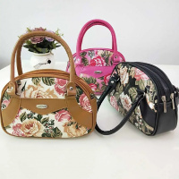 送梳子中老年女包零钱包妈妈买菜包中年手提包手拎包女士小包