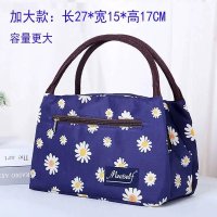 手提大容量帆布包饭盒袋女包牛津布包妈咪包便当防水手拎包小布包