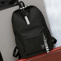 书包男学生韩版潮流男生初中生双肩包男中学帆布包女个性背包男