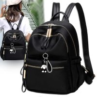 2020新款牛津布双肩包女妈咪包百搭时尚斜挎背包休闲社会学生书包