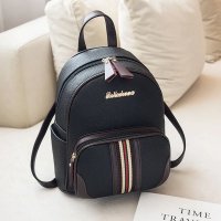 双肩包女韩版2020新款潮pu皮休闲时尚百搭个性女士迷你小包包背包