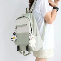 小雏菊ins书包女学生韩版原宿小清新初中少女双肩包高中网红背包