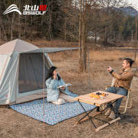 北山狼韶光帐篷户外露营全自动便携式加厚防雨防晒折叠野餐野营