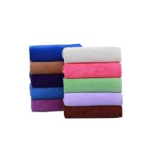 饭店专用厨房抹布吸水不毛酒店清洁家政保洁擦车巾定制毛巾批发 颜色随机 35cm*75cm加厚【5条装】