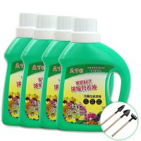 营养液通用型植物花卉液体肥水培肥料花肥叶面肥花肥盆栽花肥花盆 [买2瓶送2瓶+工具]共2000毫升