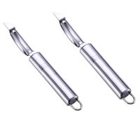 不锈钢削皮刀多功能家用厨房瓜果刨水果土豆刮皮神器 关注店铺优先发货 方头鱼鳞器(特价无赠品)