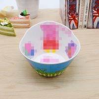 儿童碗餐具套装防摔家用宝宝吃饭碗可爱卡通碗小孩专用碗盘宝宝碗 佩小猪 碗+勺+杯+盘