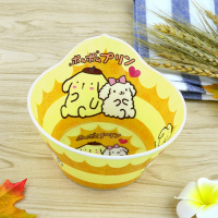 儿童碗餐具套装防摔家用宝宝吃饭碗可爱卡通碗小孩专用碗盘宝宝碗 布丁狗 碗+勺+杯