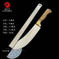 德国进口钢锻打屠宰分割剔骨刀卖肉专用刀切牛肉刀割肉刀杀小尖刀 316窄不可斩骨