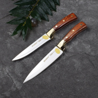 进口钢剔骨刀专业卖肉刀杀猪刀牛羊兔分割刀剔肉刀剥皮放血屠宰刀 515+514